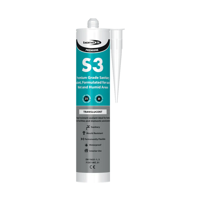 S3 Sanitary Acetoxy Silicone Sealant With Fungicide