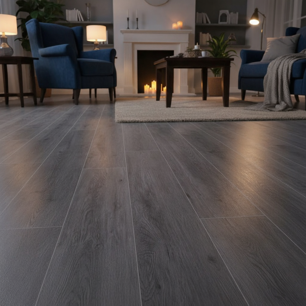 American Oak Grey - SPC Luxury Vinyl Flooring - 1220mmX182mmX7mm