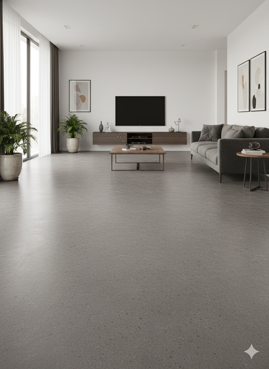 Dark Granite Grey - SPC Luxury Vinyl Flooring - 1220mmX182mmX7mm