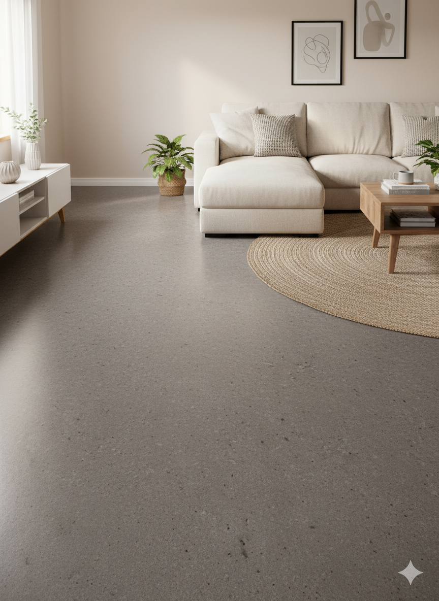 Dark Granite Grey - SPC Luxury Vinyl Flooring - 1220mmX182mmX7mm