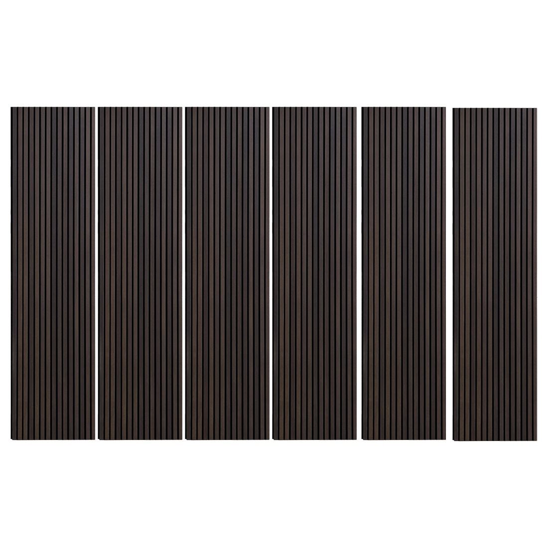 Deep Smoke Natural Walnut - PVC Wall Panels