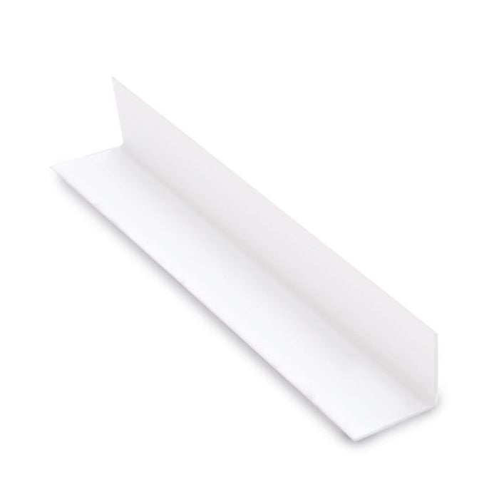 Guardian L Shape White PVC Trim For Wall Panel 2400mm x 10mm