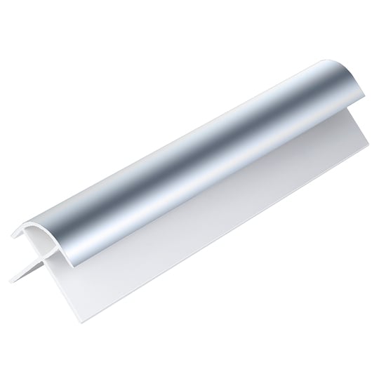 Outer Corner Chrome For PVC Wall Panel 2400mm x 10mm