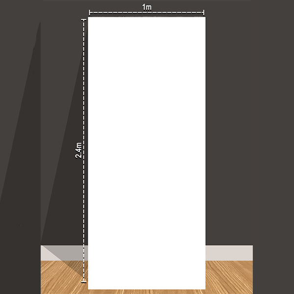 Solid White Wall Panel 2400mm x 1000mm x 10mm