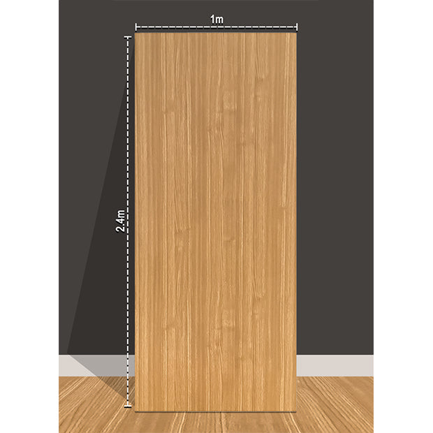 Teak Wood Grain Solid Wall Panel 2400mm x 1000mm x 10mm