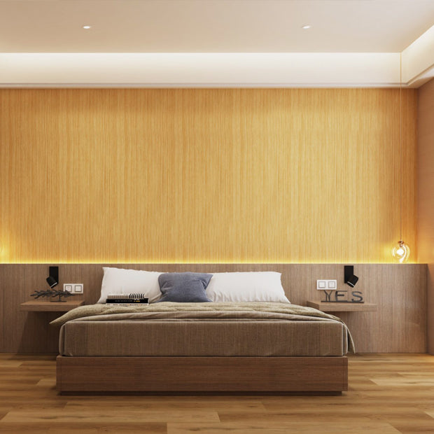 Teak Wood Grain Solid Wall Panel 2400mm x 1000mm x 10mm