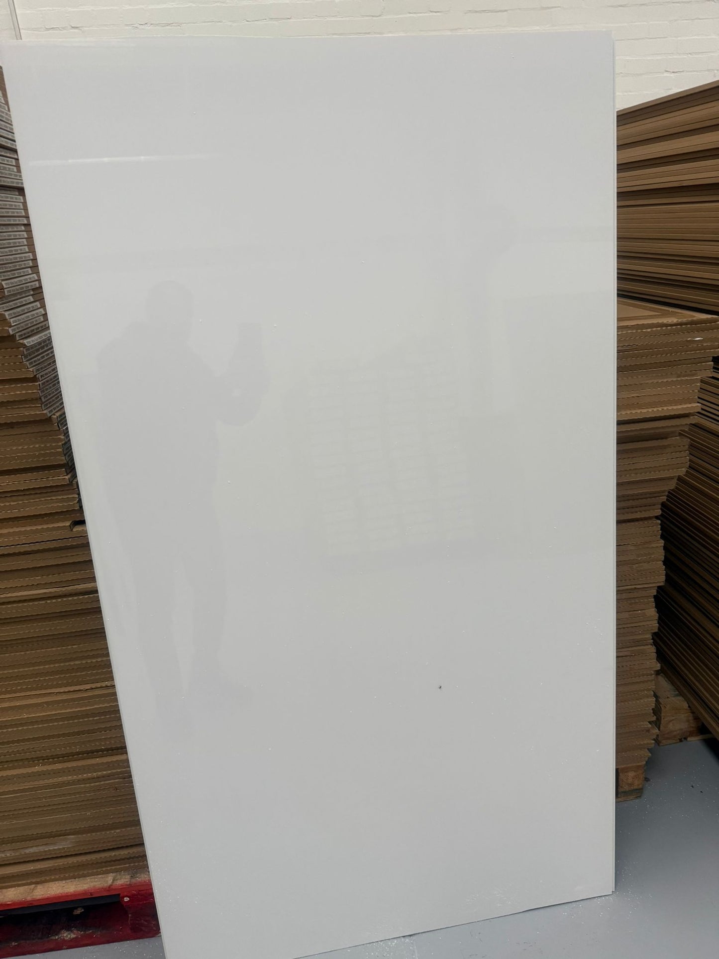 White Gloss - PVC Wet Wall Panels - 10mmX1mX2.4m