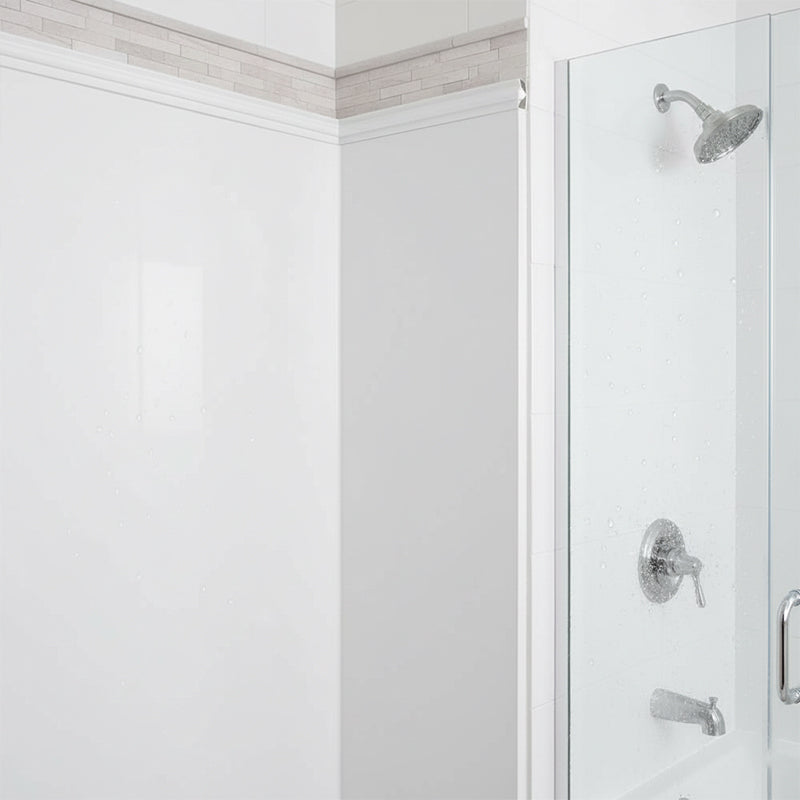 Internal Corner White For PVC Wall Panel 2400mm x 10mm