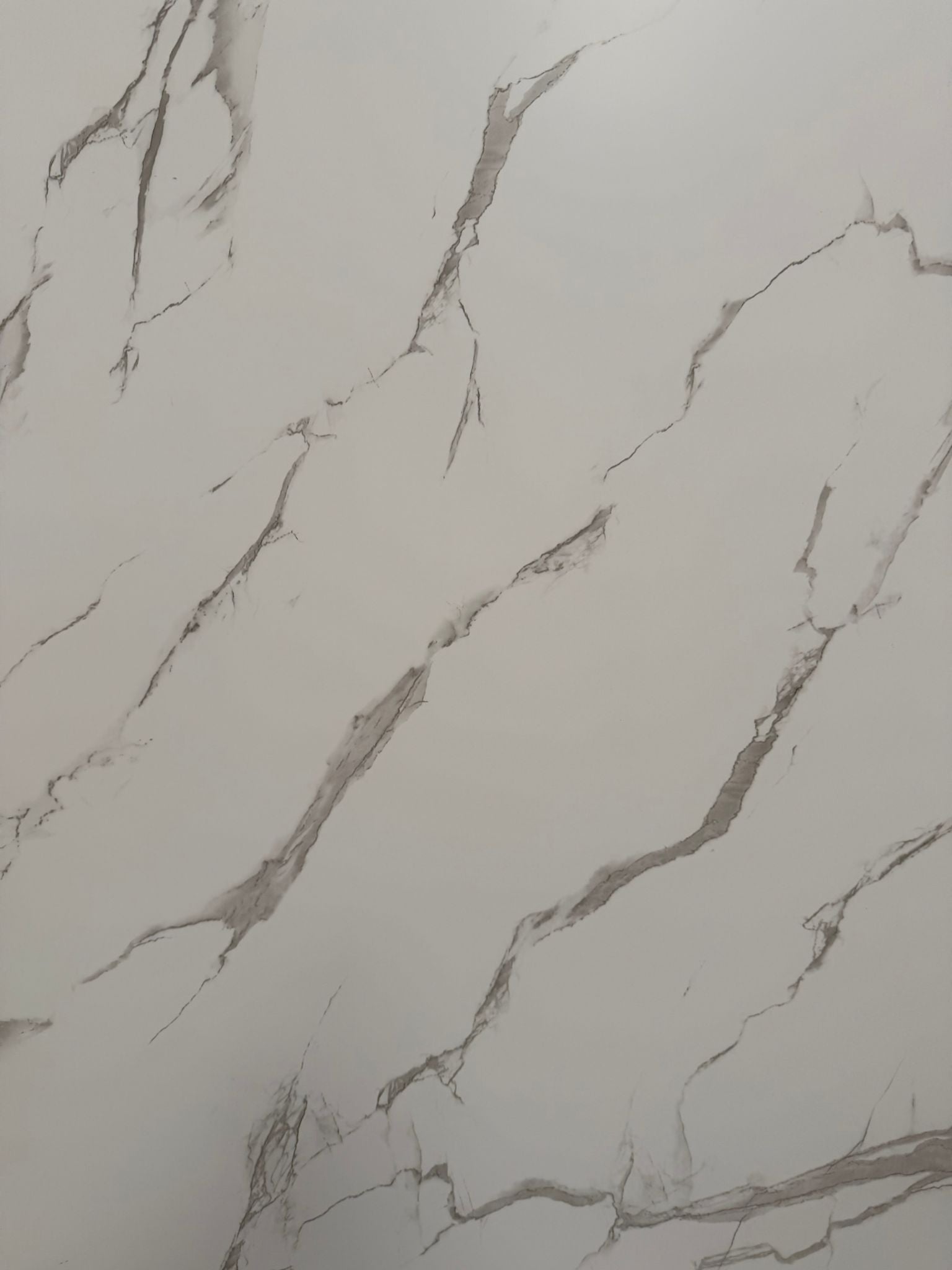 Carrara Marble Matt - PVC Wet Wall Panels - 10mmX1mX2.4m
