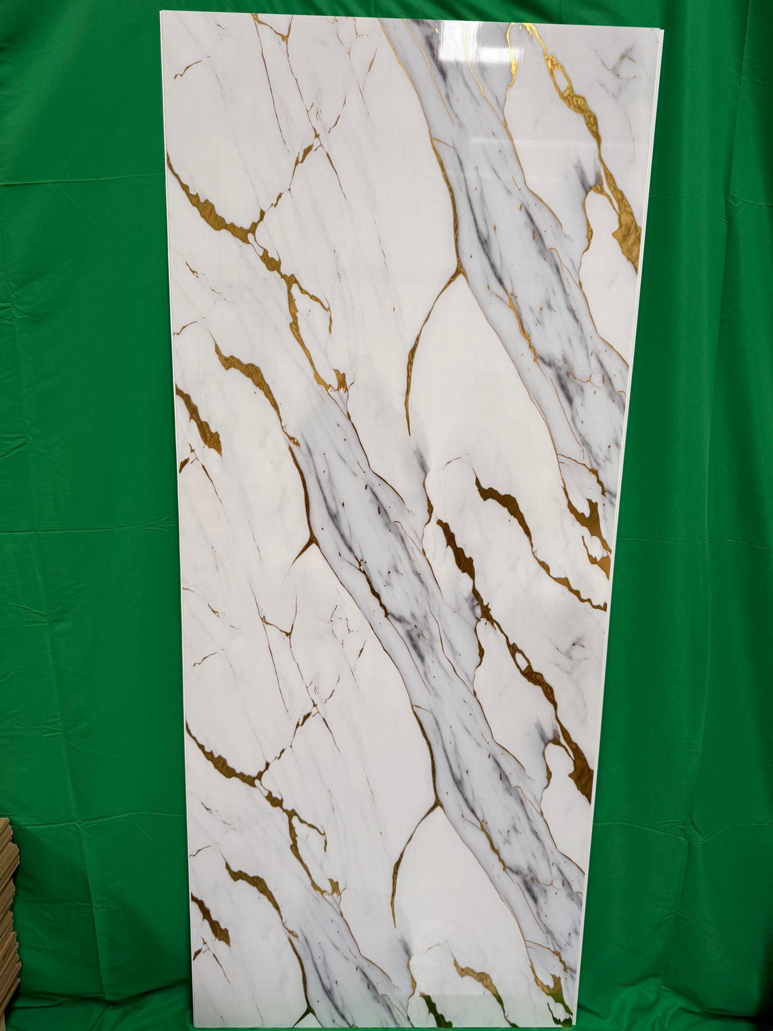 Orient Gold Gloss - PVC Wet Wall Panels - 10mmX1mX2.4m